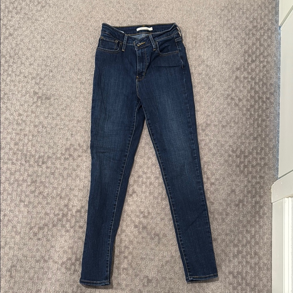 Levi's Blue Skinny Jeans Sleek Fit